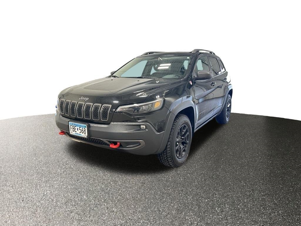 Used 2020 Jeep Cherokee Trailhawk with VIN 1C4PJMBX9LD643960 for sale in Buffalo, Minnesota