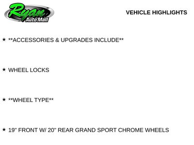 2019 Chevrolet Corvette Grand Sport Grand Sport 3LT