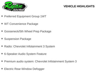 2026 Chevrolet Silverado 3500 HD WT