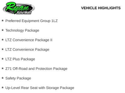 2026 Chevrolet Silverado 1500 LTZ