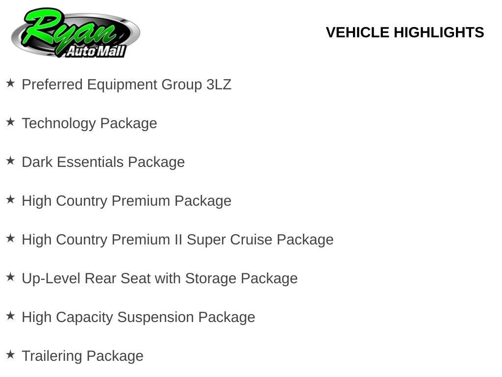 2026 Chevrolet Silverado 1500 High Country