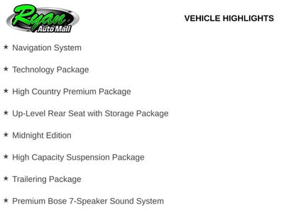 2026 Chevrolet Silverado 1500 High Country