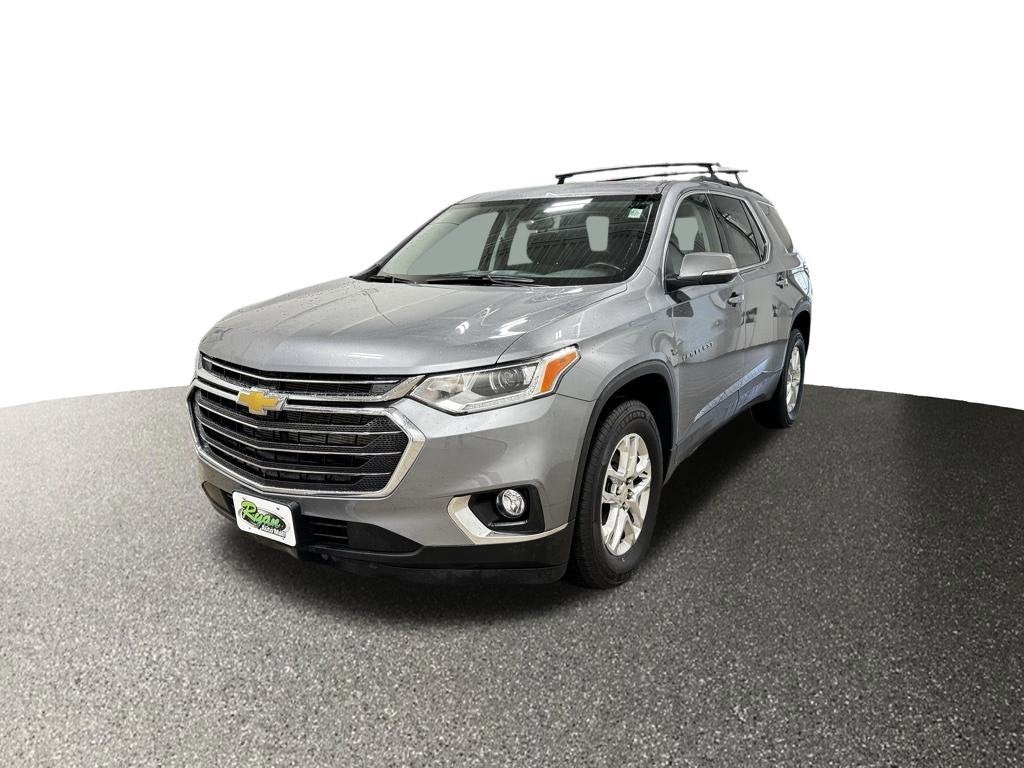 Used 2021 Chevrolet Traverse 1LT with VIN 1GNEVGKWXMJ180516 for sale in Buffalo, Minnesota
