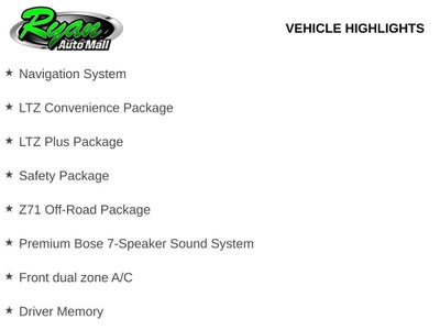 2026 Chevrolet Silverado 1500 LTZ