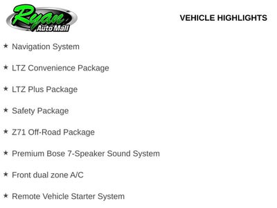 2026 Chevrolet Silverado 1500 LTZ