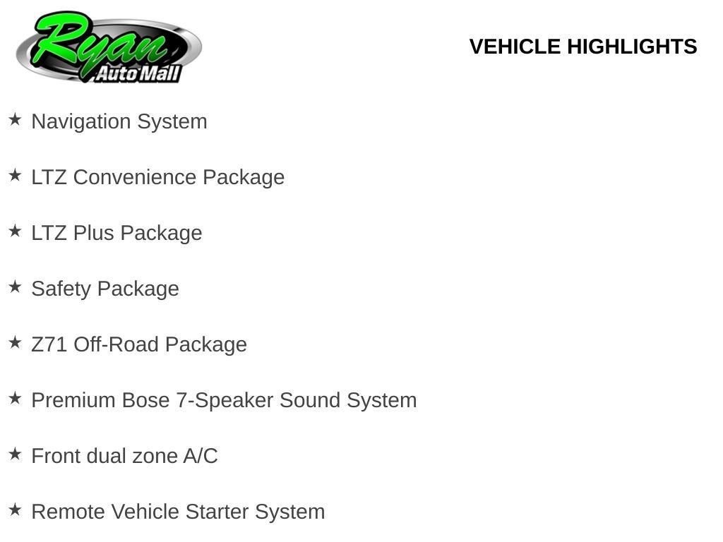 2026 Chevrolet Silverado 1500 LTZ