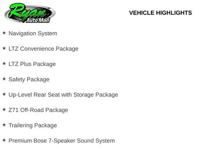 2026 Chevrolet Silverado 1500 LTZ