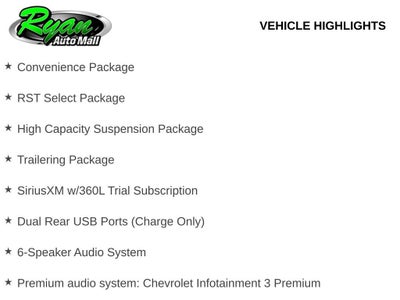 2026 Chevrolet Silverado 1500 RST