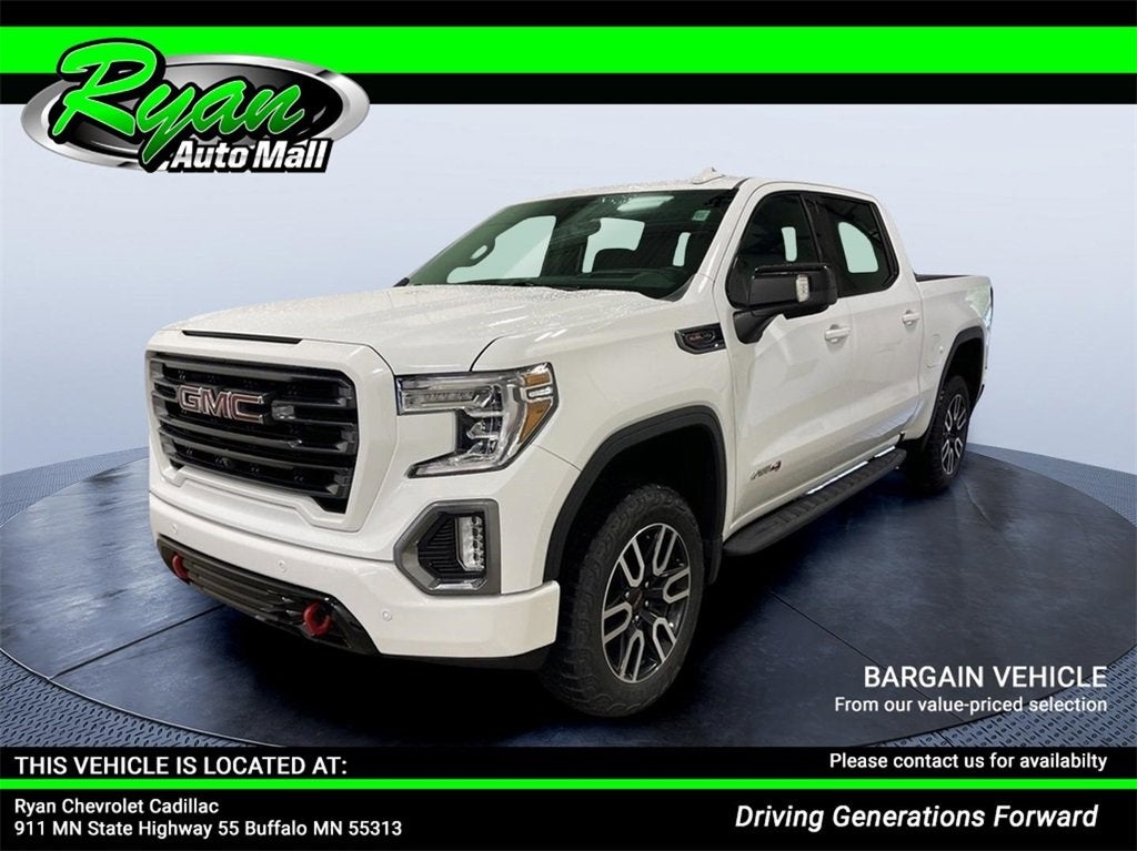 Used 2022 GMC Sierra 1500 Limited AT4 with VIN 3GTP9EEL1NG100017 for sale in Buffalo, Minnesota