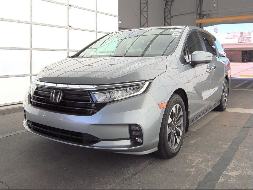 Used 2021 Honda Odyssey EX-L with VIN 5FNRL6H78MB016487 for sale in Buffalo, Minnesota