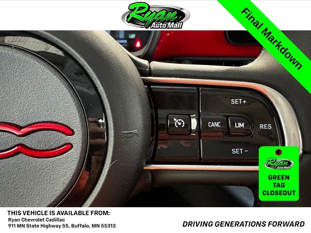 2024 FIAT 500e INSPI(RED)