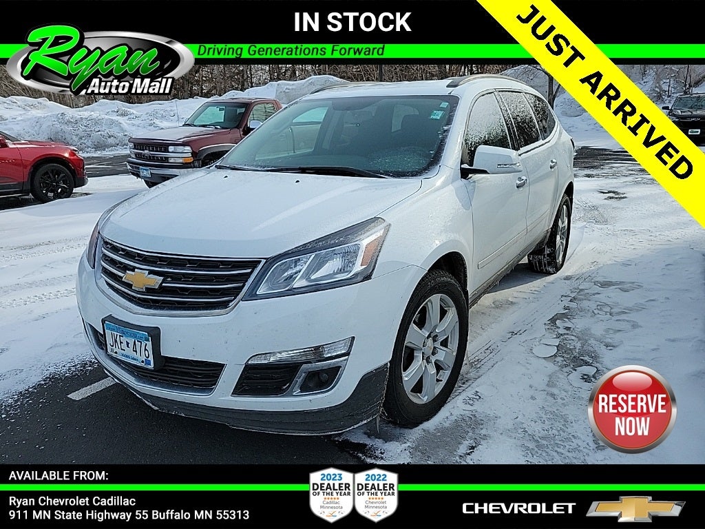 Used 2017 Chevrolet Traverse 1LT with VIN 1GNKVGKD0HJ103418 for sale in Buffalo, Minnesota