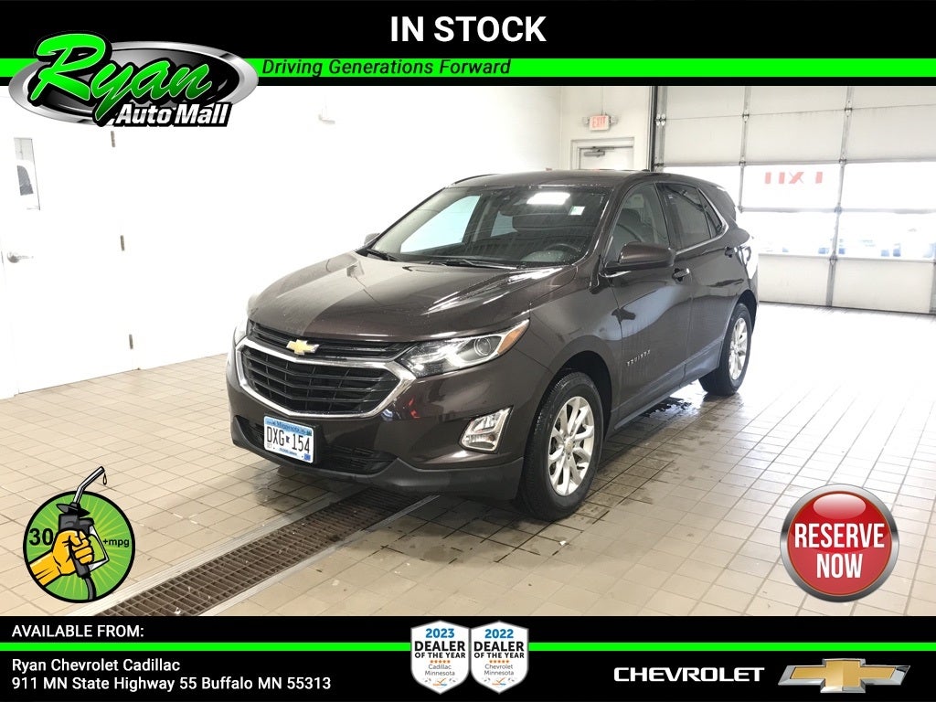 Used 2020 Chevrolet Equinox LT with VIN 2GNAXUEVXL6116000 for sale in Buffalo, Minnesota