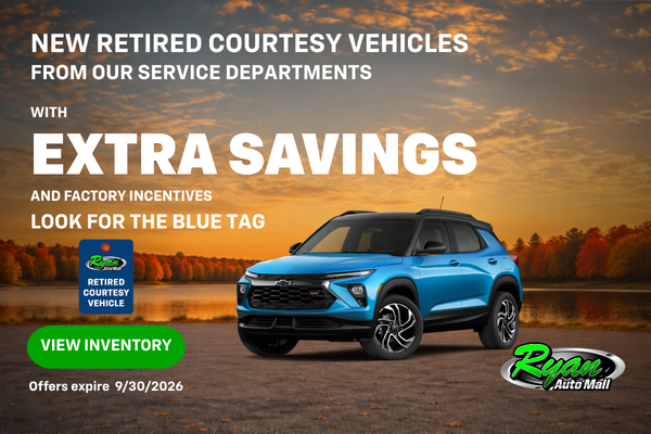 Ryan Auto Mall’s Retired Service Vehicle Inventory
