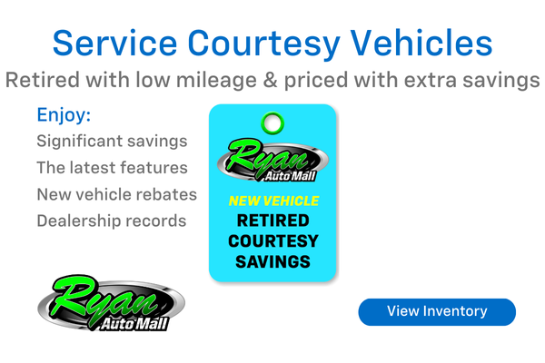 Retired Service Courtesy Vehicles 