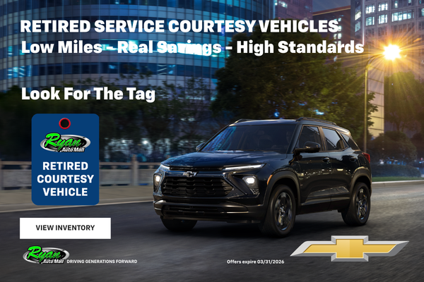 Retired Service Courtesy Vehicles 